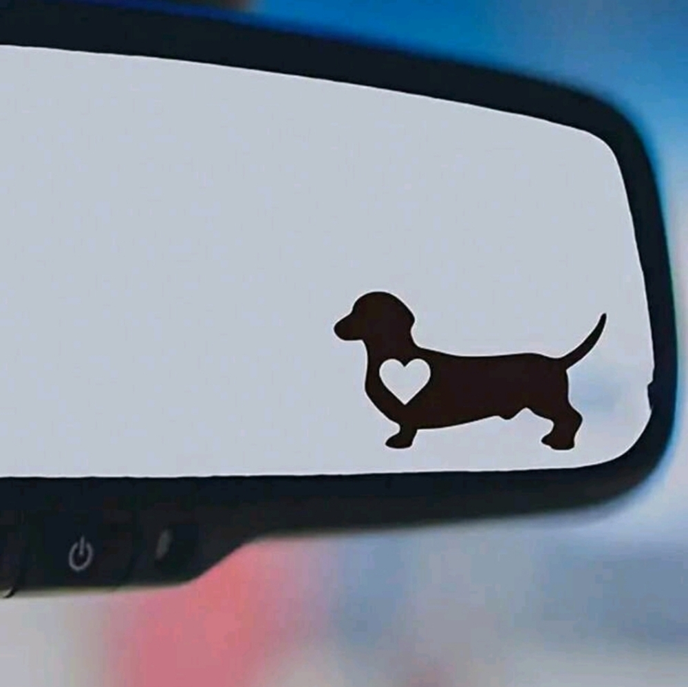 Dachshund Dog Animal Vinyl Graphic Auto Wall Car Laptop Decal‎ Animal Sticker